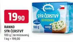 Terno RANKO SÝR ČERSTVÝ 100 g termizovaný nabídka