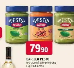 Terno BARILLA PESTO 190-200 g vybrané druhy nabídka