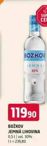 Terno BOŽKOV JEMNÁ LIHOVINA 0,5l vol. 30% nabídka