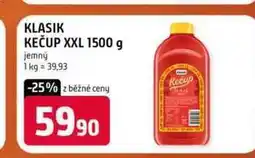 Terno KLASIK KEČUP XXL 1500 g jemný nabídka