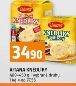 Terno VITANA KNEDLÍKY 400-450 g vybrané druhy nabídka