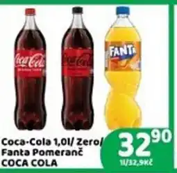 Brněnka COCA-COLA ZERO FANTA Pomeranč nabídka
