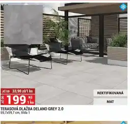 Merkury Market Terasová dlažba delano grey 2.0 nabídka