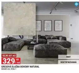 Merkury Market Gresová dlažba bohemy natural nabídka