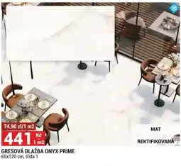 Merkury Market Gresová dlažba onyx prime nabídka