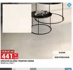 Merkury Market Gresová dlažba trenton crema nabídka