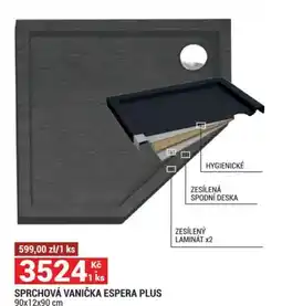 Merkury Market Sprchová vanička espera plus nabídka