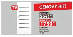 Merkury Market Campe 6/6 rámové, bílé černý lacobel nabídka