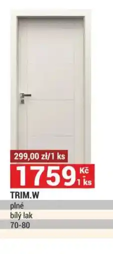 Merkury Market Trim.w plné bílý lak nabídka