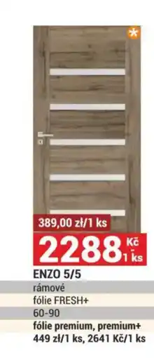Merkury Market Enzo 5/5 rámové fólie fresh+ nabídka