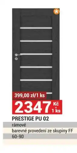 Merkury Market Prestige pu 02 rámové barevné provedení ze skupiny ff nabídka