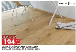 Merkury Market Laminátová podlaha dub selena 8 mm, ac4, třída zátěže 32, 4-stranná v-spára nabídka