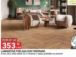 Merkury Market Laminátová podlaha dub firebrand nabídka