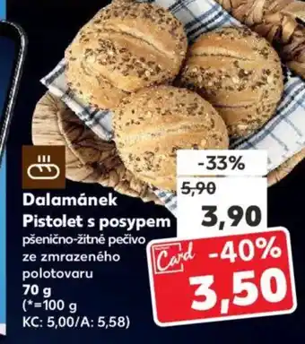 Kaufland Dalamánek pistolet s posypem nabídka