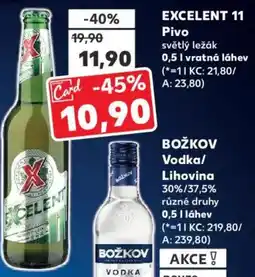 Kaufland EXCELENT 11 Pivo nabídka