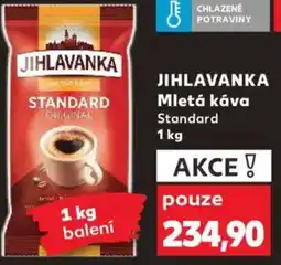 Kaufland JIHLAVANKA Mletá káva nabídka