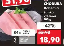 Kaufland CHODURA Bohemia šunka nabídka