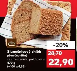 Kaufland Slunečnicový chléb nabídka