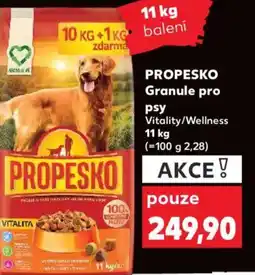 Kaufland PROPESKO Granule pro psy nabídka