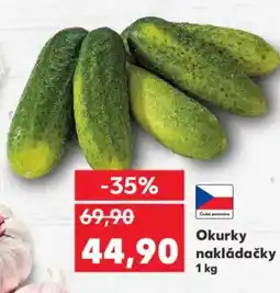 Kaufland Okurky nakládačky nabídka