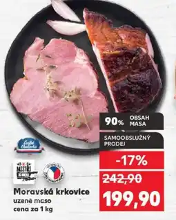 Kaufland Moravská krkovice nabídka