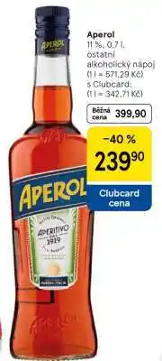 Tesco Aperol nabídka
