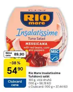 Tesco Rio Mare Insalatissime Tuňákový salát nabídka