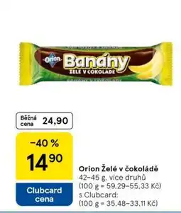 Tesco Orion Želé v čokoládě nabídka