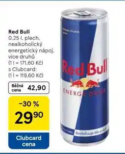 Tesco Red Bull nabídka