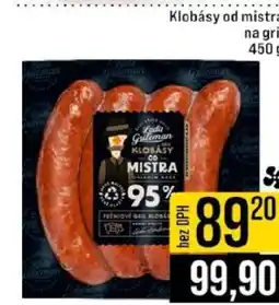Jip Klobásy od mistra nabídka