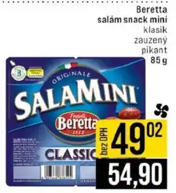 Jip Beretta salám snack mini nabídka