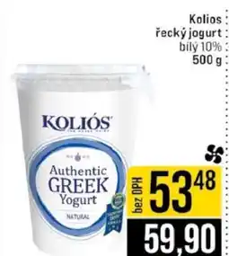Jip Kolios řecký jogurt nabídka