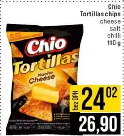 Jip Chio Tortillas Chips nabídka