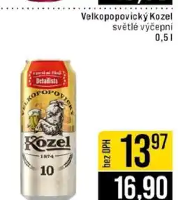 Jip Velkopopovický Kozel nabídka