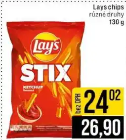 Jip Lays chips nabídka