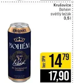 Jip Krušovice Bohém světlý ležák nabídka