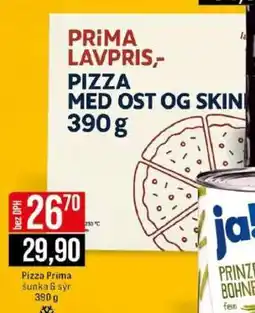 Jip Pizza Prima šunka+sýr 390 g nabídka