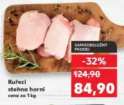 Kaufland Kuřecí stehna horni nabídka