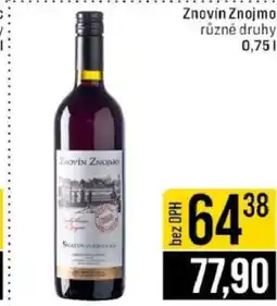 Jip Znovín Znojmo nabídka