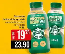 Jip Starbucks Ledová káva protein nabídka