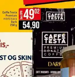 Jip Caffe Testa Premium mletá káva Dark 250 g nabídka