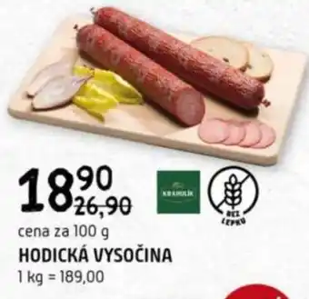 Terno HODICKÁ VYSOČINA nabídka