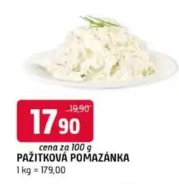 Terno Pažitková pomazánka nabídka