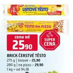 Terno Brick čerstvé těsto nabídka