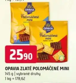 Terno Opavia Zlaté Polomáčené mini nabídka