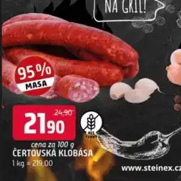 Terno Čertovská klobása nabídka