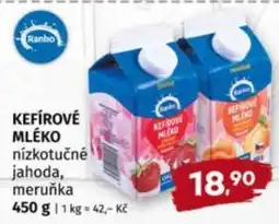 Terno KEFÍROVÉ MLÉKO nízkotučné jahoda, meruňka nabídka