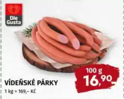 Terno Vídeňské párky* • nabídka