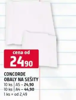 Terno CONCORDE OBALY NA SEŠITY nabídka