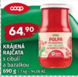 Terno KRÁJENÁ RAJČATA S CIBULÍ A BAZALKOU nabídka